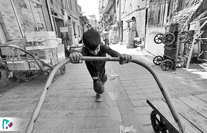 در کشور نیم میلیون کودک کار وجود دارد
